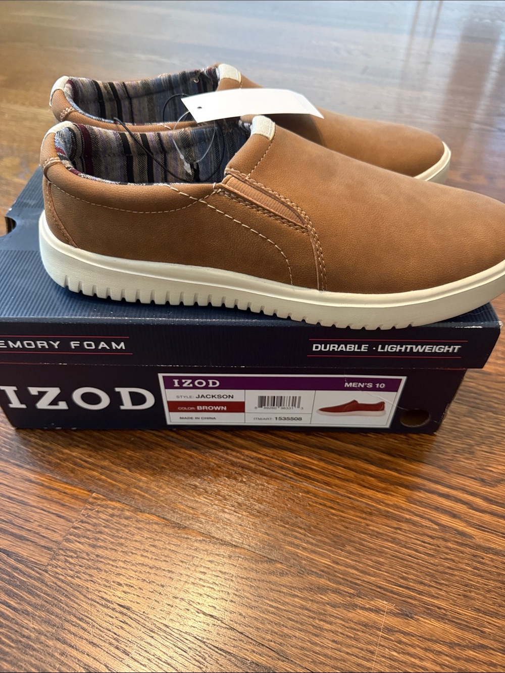 Izod slip on shoes